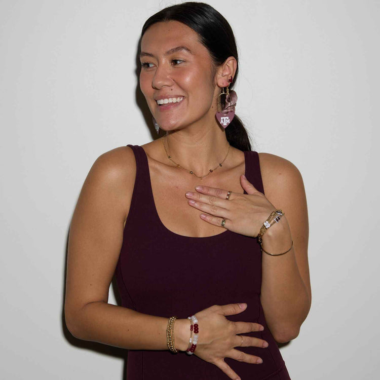 Texas A&M University Charm Bracelet