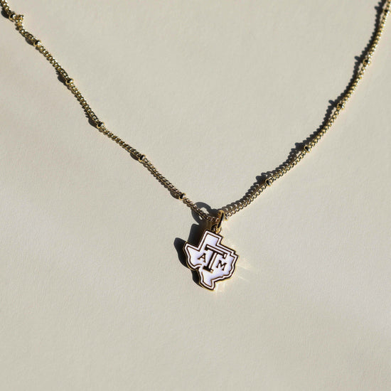 Texas A&M University Charm Necklace