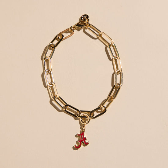 University of Alabama Charm Bracelet