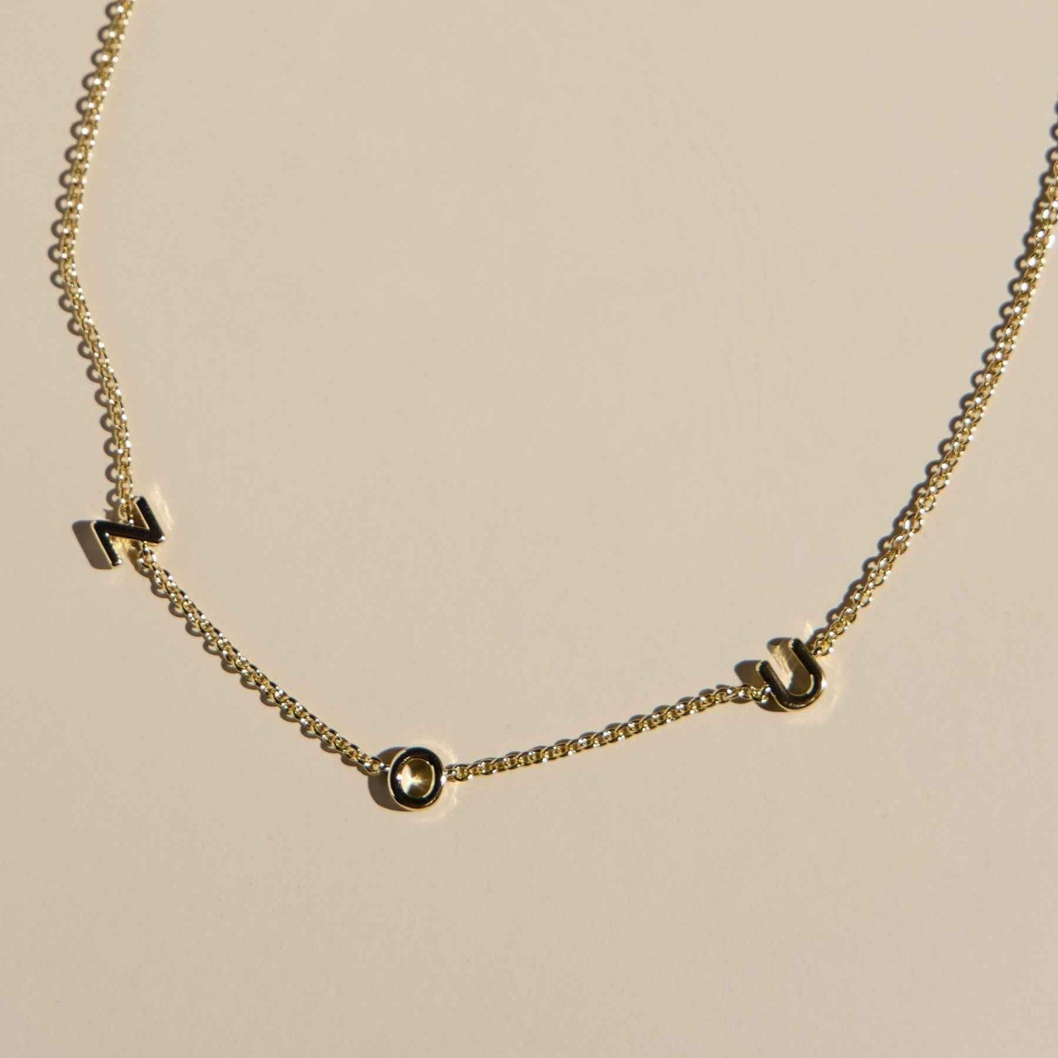 University of Missouri ZOU Initial Necklace