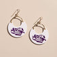 White LSU Tigers Eye Ninas