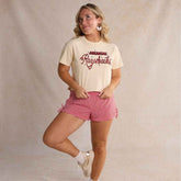 White & Red University of Arkansas Razorback Nina