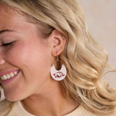 White & Red University of Arkansas Razorback Nina