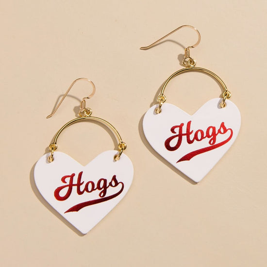 White University of Arkansas Hogs Lover