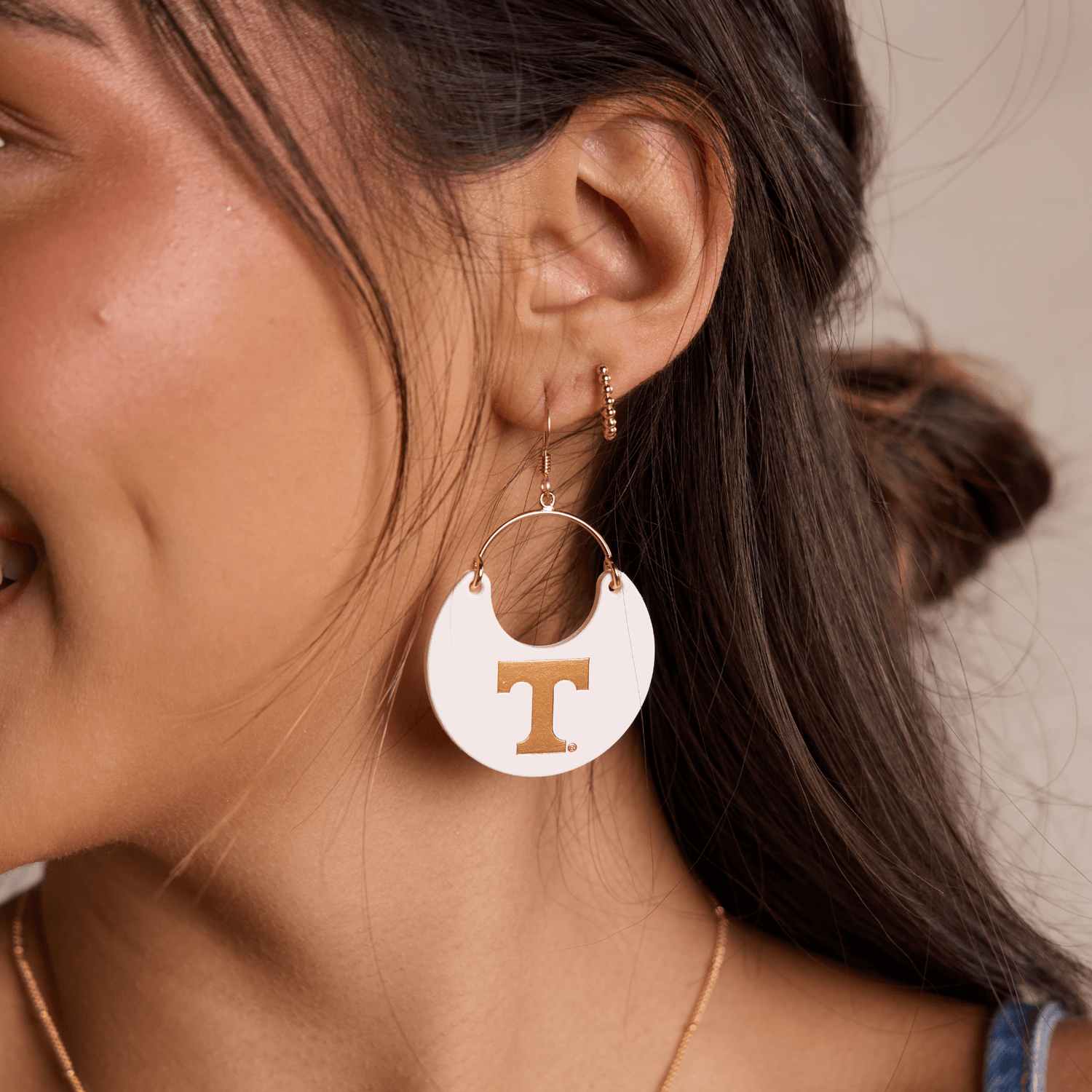 White University of Tennessee Logo Ninas - Spirit & Company